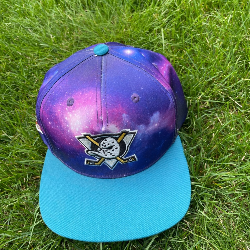 2013 Anaheium Might Ducks Strapback american needle 20th anniversary hat